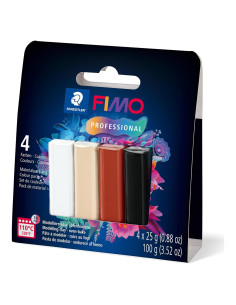Arcilla de Modelado Polimérica STAEDTLER FIMO Profesional 4x25g