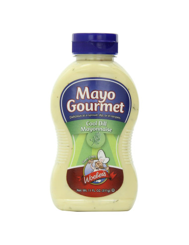 Mayonesa Gourmet Woeber's Cool Dill 311 g - Untar para Sándwiches