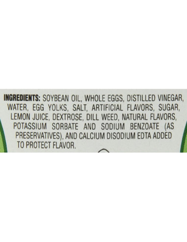 Mayonesa Gourmet Woeber's Cool Dill 311 g - Untar para Sándwiches