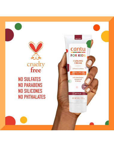 Crema para Rizos Cantu Care for Kids 681 g Sin Parabenos