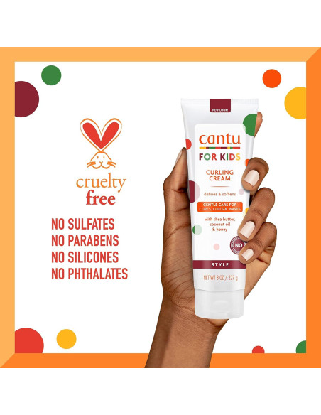 Crema para Rizos Cantu Care for Kids 681 g Sin Parabenos
