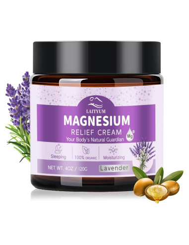 Crema de Magnesio LAITYUM 118 ml - Natural y Orgánica
