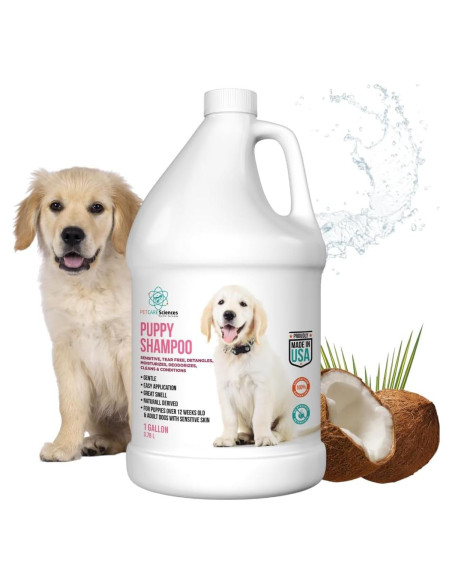 Champú para Cachorros PET CARE Sciences 1 Galón Sin Lloros