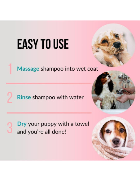 Champú para Cachorros PET CARE Sciences 1 Galón Sin Lloros