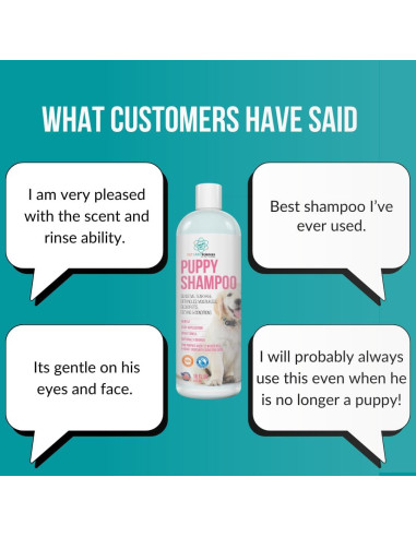 Champú para Cachorros PET CARE Sciences 1 Galón Sin Lloros