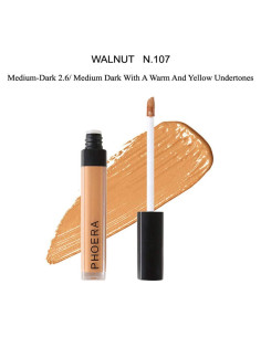 Corrector Líquido Hidratante Phoera 30g Color 107 Nuez