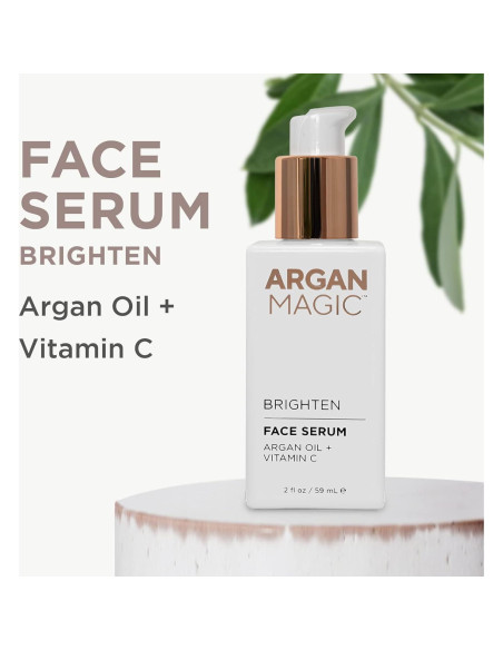 Suero Facial Argan Magic Brighten 59 ml - Vitamina C y Aceite de Argan