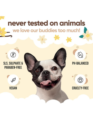 Acondicionador para Perros Buddycare 478ml Vainilla y Karité