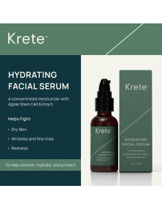 Suero Facial Hidratante KRETE para Hombres 90g - Sin Aceite 2