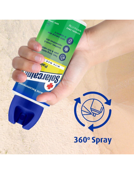 Solarcaine Spray Aloe 113g - Alivio Quemaduras con Lidocaína