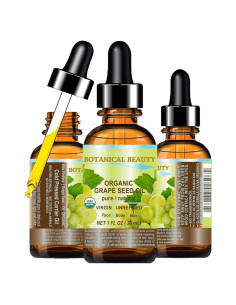 Aceite de Semilla de Uva Orgánico Botanical Beauty 29.57 ml