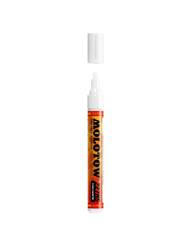 Marcador Acrílico MOLOTOW ONE4ALL 4mm Blanco Señal 227.211