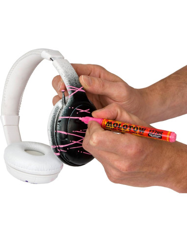 Marcador Acrílico MOLOTOW ONE4ALL 4mm Blanco Señal 227.211