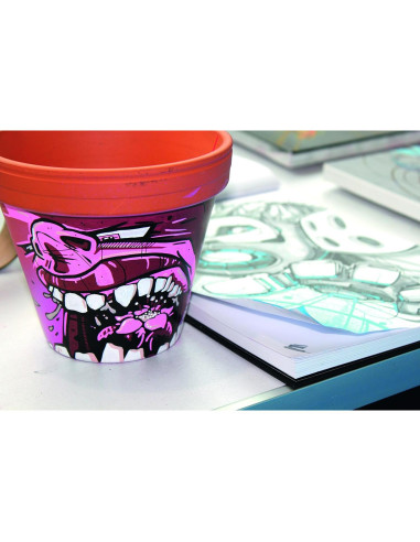 Marcador Acrílico MOLOTOW ONE4ALL 4mm Blanco Señal 227.211