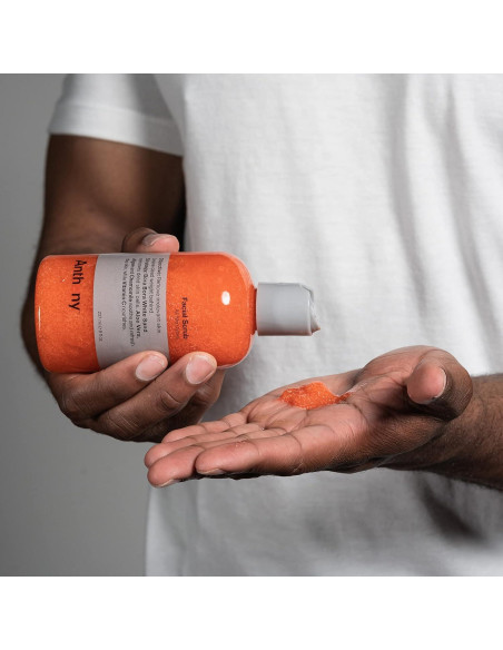 Exfoliante Facial Anthony 236.6 ml - Limpiador para Hombres con Vitamina C y Aloe