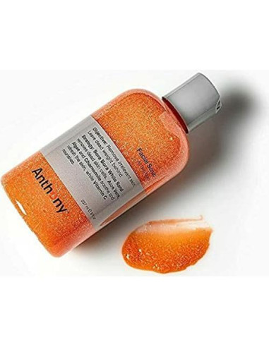 Exfoliante Facial Anthony 236.6 ml - Limpiador para Hombres con Vitamina C y Aloe