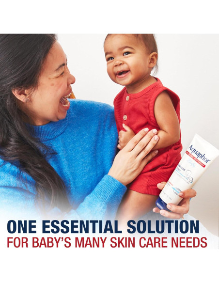 Conjunto de Cuidado de Piel para Bebés Aquaphor Baby - Jabón 500ml, Ungüento 198g, Crema 99g