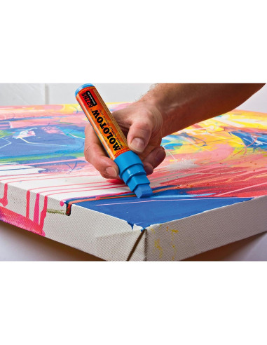 Marcador Acrílico MOLOTOW ONE4ALL 4mm Blanco Señal 227.211