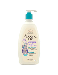 Jabón Facial y Corporal Aveeno Niños 532 ml Piel Sensible