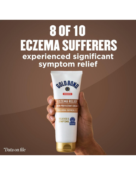 Crema Gold Bond Medicada Alivio Eczema 226.8 g 2% Avena Coloidal