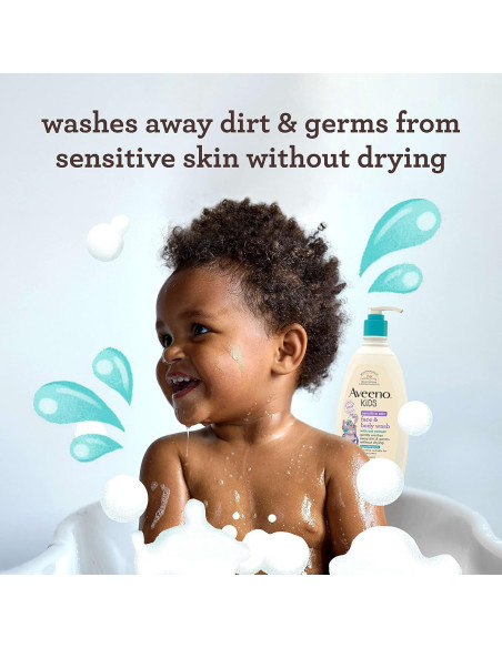 Jabón Facial y Corporal Aveeno Niños 532 ml Piel Sensible