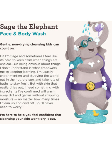 Jabón Facial y Corporal Aveeno Niños 532 ml Piel Sensible