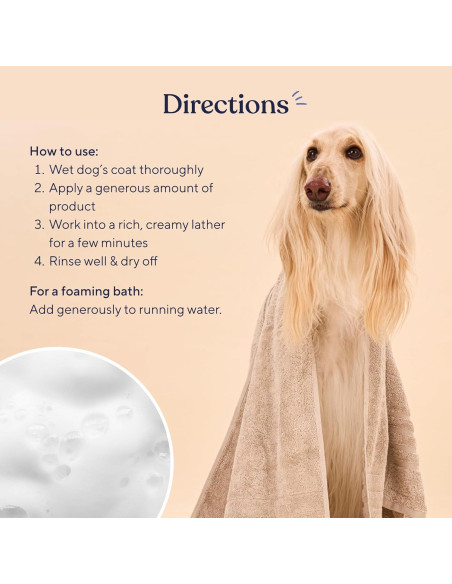 Champú y Acondicionador Pawfy para Perros 5 en 1 - Piel Sensible