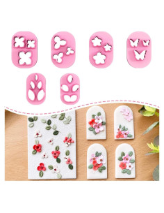 Cortadores Mini de Arcilla de Polímero KEOKER - 24 Piezas