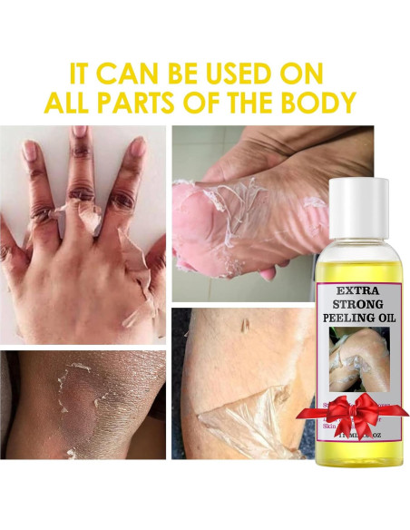 Aceite Amarillo Exfoliante Corporal Fuerte 109.84 ml