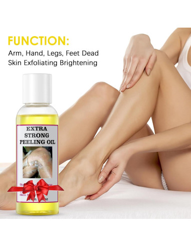 Aceite Amarillo Exfoliante Corporal Fuerte 109.84 ml