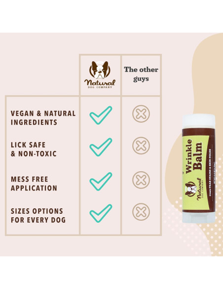 Bálsamo Hidratante para Arrugas Natural Dog Company 4.25 g