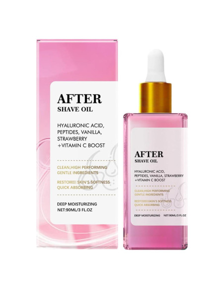 Aceite After Shave THUIOP Fresa y Vainilla 140g Piel Suave