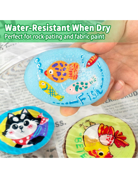 Marcadores Acrílicos Betem 24 Colores Doble Punta 0.5-5mm Marcadores Acrílicos Betem 24 Colores Doble Punta 0.5-5mm