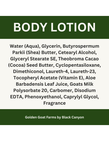 Loción Corporal Aromatizada Hoja de Tomate 340 g Golden Goat