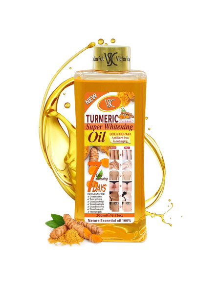 Aceite Corporal Hidratante Soft 7 con Cúrcuma y Jengibre 198g