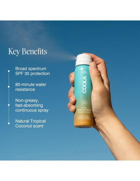 Protector Solar Orgánico COOLA SPF 30 Spray 59.15 ml
