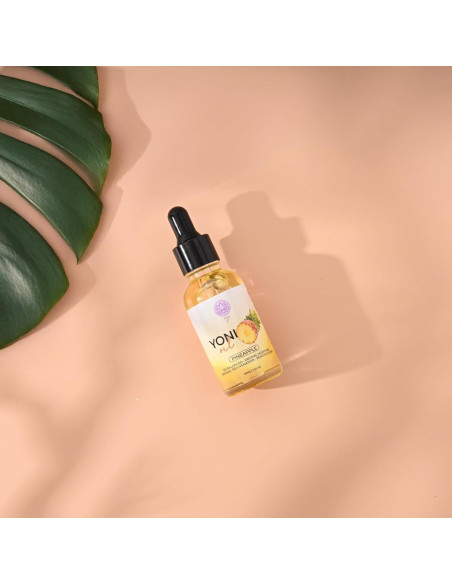 Aceite Yoni V Mágico Orgánico para Mujeres - Hidratante Vaginal Piña