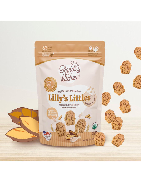 Galletas Suaves para Perros Rondi's Kitchen 100% Naturales Pollo y Batata