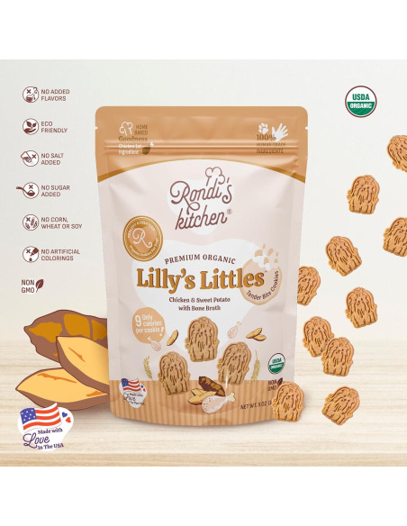 Galletas Suaves para Perros Rondi's Kitchen 100% Naturales Pollo y Batata