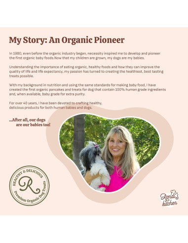 Galletas Suaves para Perros Rondi's Kitchen 100% Naturales Pollo y Batata