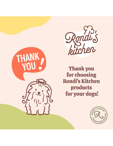 Galletas Suaves para Perros Rondi's Kitchen 100% Naturales Pollo y Batata