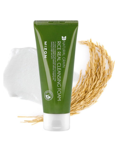 Espuma Limpiadora MIZON Real de Arroz 150ml - Hidratante y Suavizante