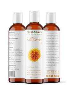 Aceite de cártamo 118 ml Plant Guru - 100% puro y prensado en frío 2