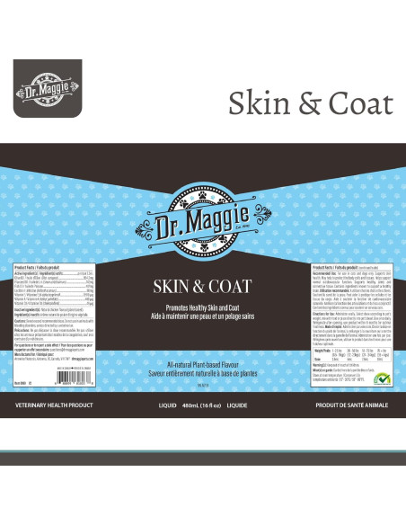 Suplemento Omega 3 Dr. Maggie Piel y Abrigo 240 ml