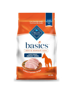 Alimento Seco para Perros Adultos Raza Grande Blue Buffalo Pavo 10.89 kg