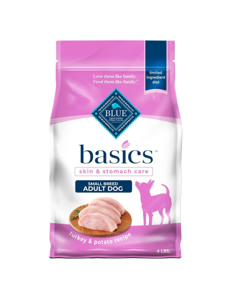 Comida Seca para Perros Blue Buffalo Basics 1.81 kg Pavo y Papa