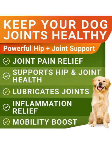 Paquete de Golosinas para Perros Omega 3 y Glucosamina - Suplemento Piel, Pelaje y Articulaciones