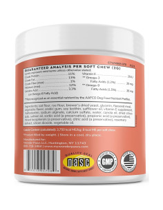 Golosinas para Piel y Pelaje de Perros Wonder Paws 70 Unidades 2