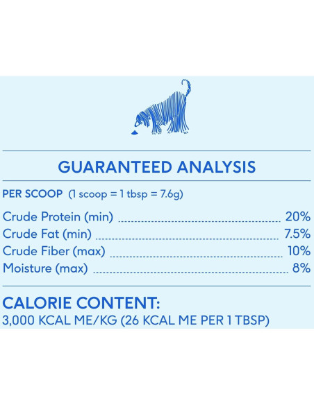 Complemento Digestivo en Polvo para Perros Native Pet - 30 Porciones de Calabaza Orgánica
