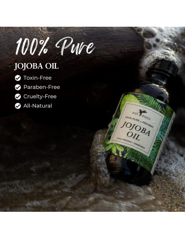 Aceite de Jojoba Puro Baja Basics 113.4g Hidratante Multiusos